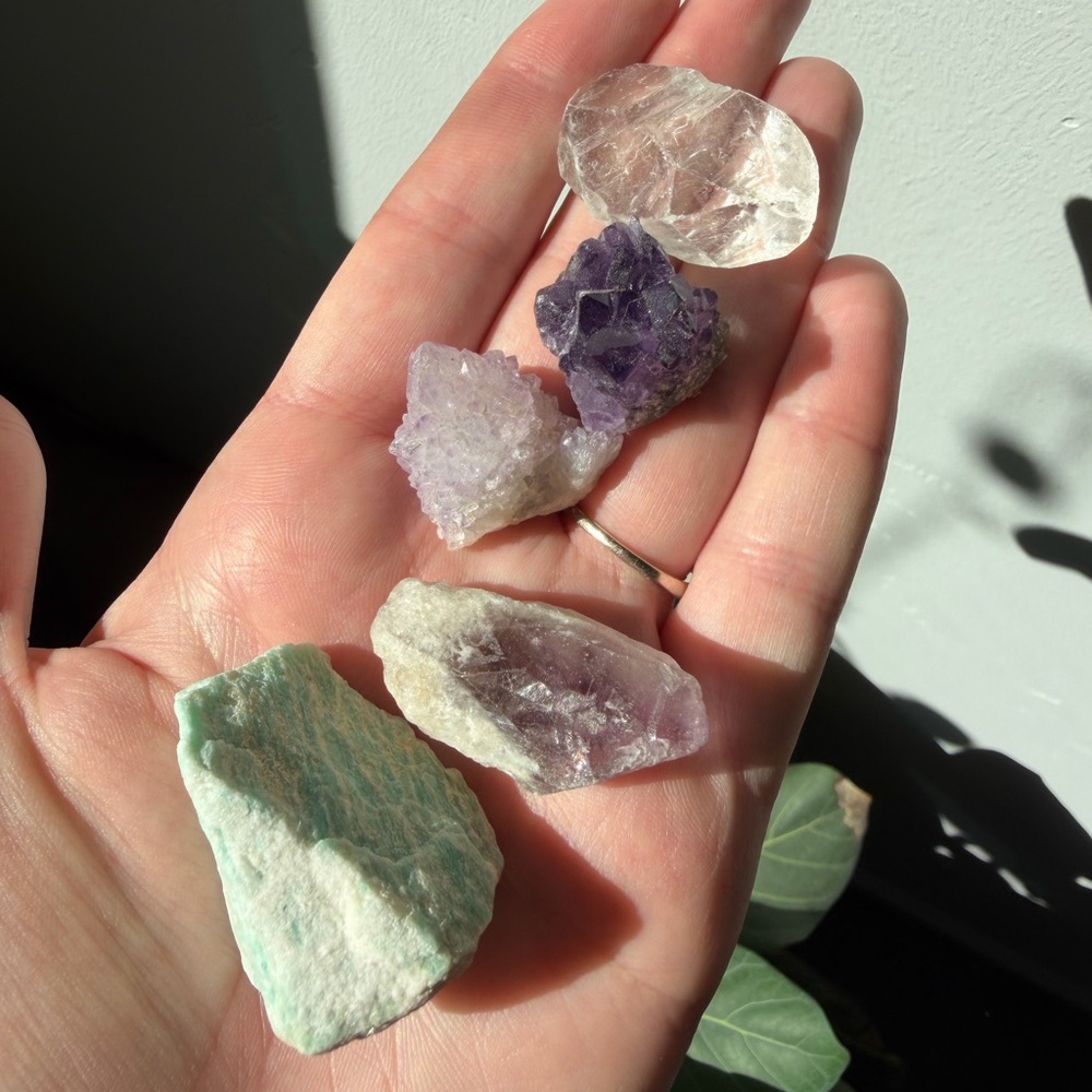 Raw stone mix